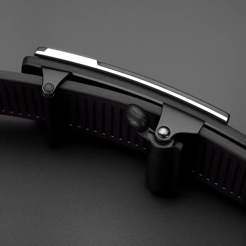 Cinto de couro PU masculino elegante – cintos da moda para vida diária, lazer