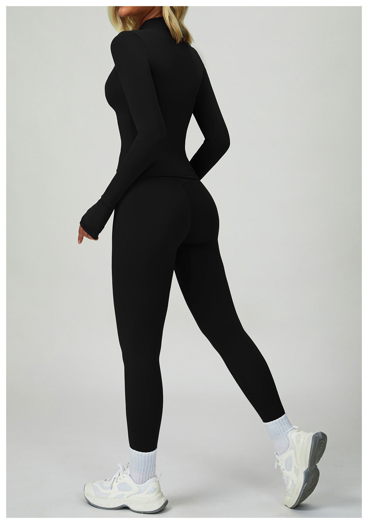 2-3 peças terno de yoga feminino agasalho sutiã esportivo cintura alta legging
