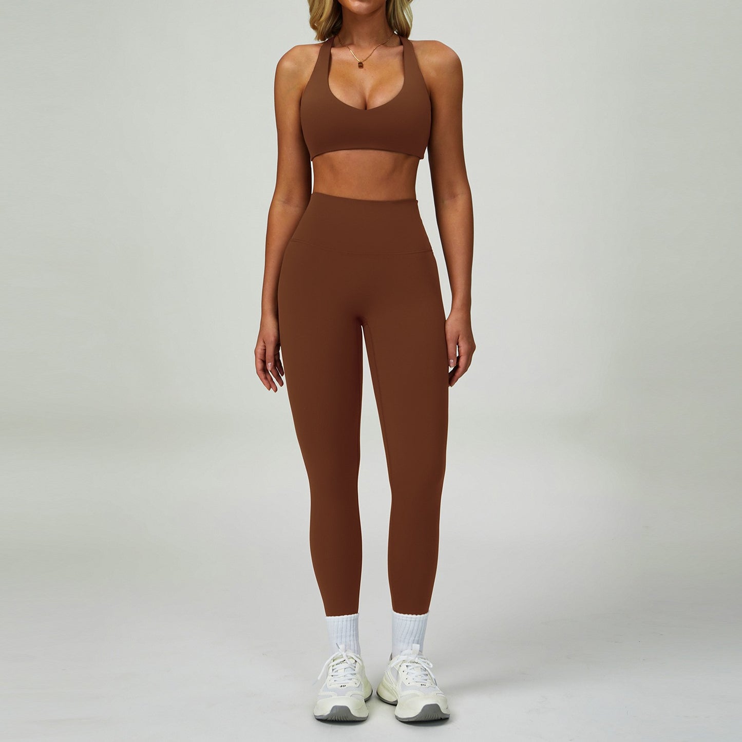 2-3 peças terno de yoga feminino agasalho sutiã esportivo cintura alta legging
