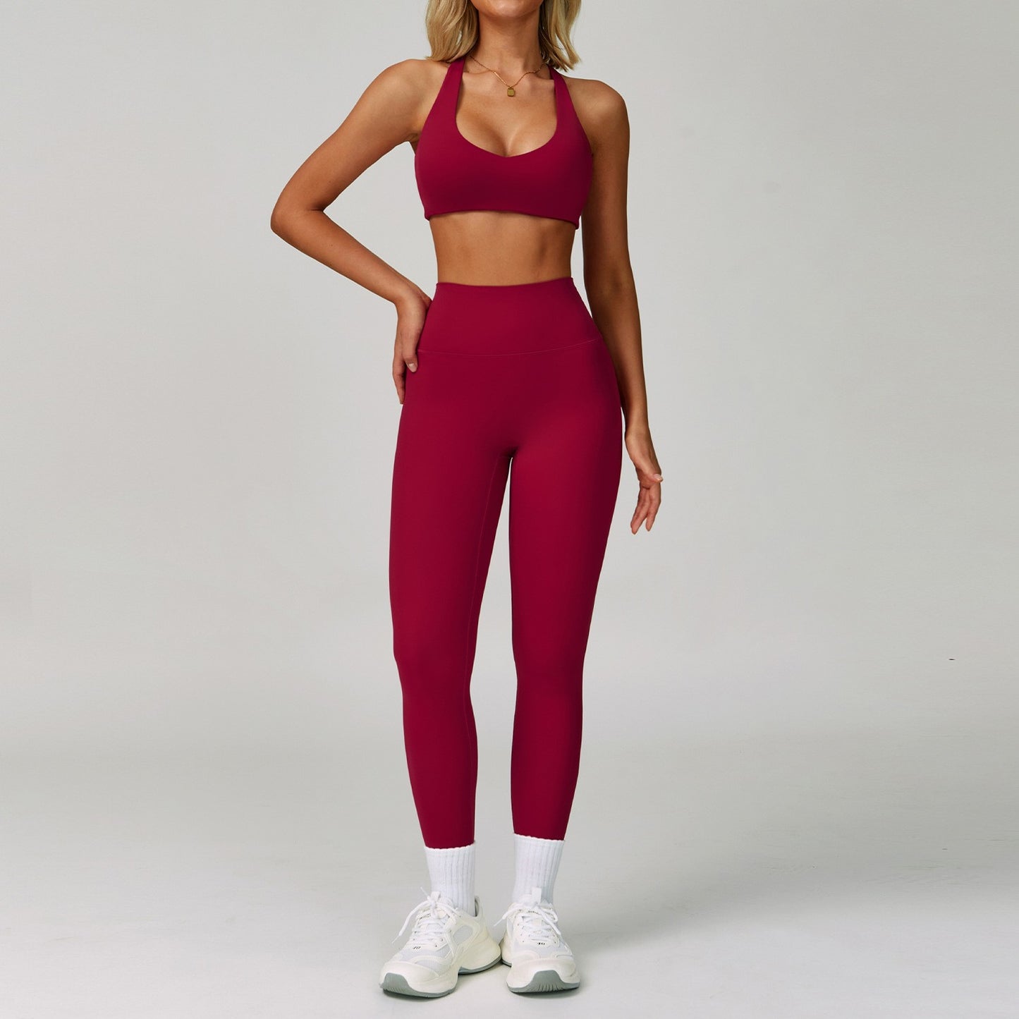 2-3 peças terno de yoga feminino agasalho sutiã esportivo cintura alta legging