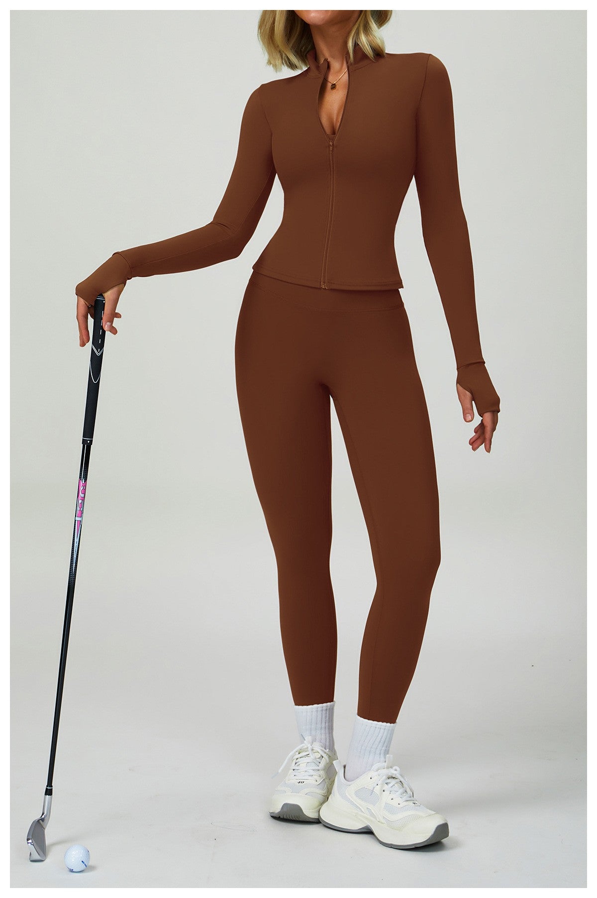2-3 peças terno de yoga feminino agasalho sutiã esportivo cintura alta legging