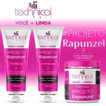 Kit capilar Projeto Rapunzel