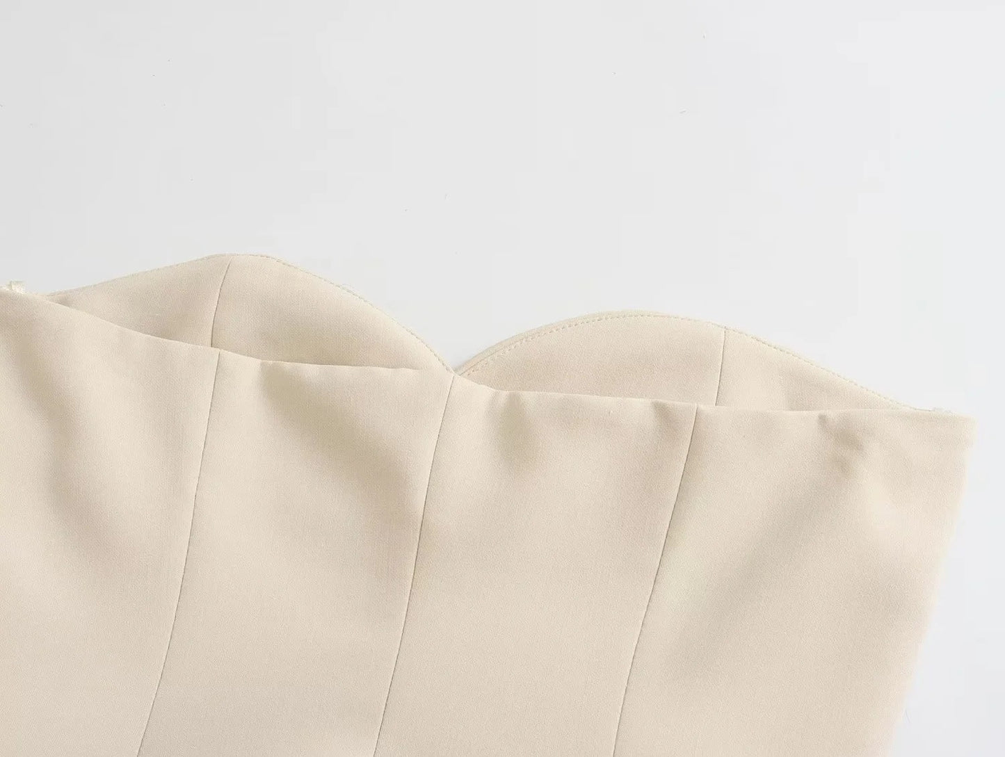Trafza feminino elegante calça sólida terno botão frontal sem alças sexy reg