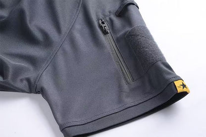 Homens verão rápida camiseta acampamento caminhadas trekking pesca trainning p