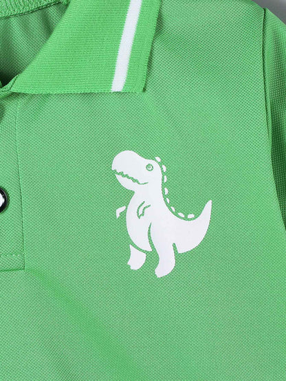 Bebê infantil menino definir roupas de verão casual esporte terno camisa polo