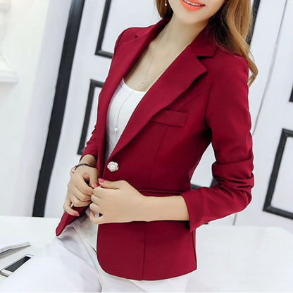 Preto feminino blazer 2025 formal fino blazers senhora escritório trabalho tern