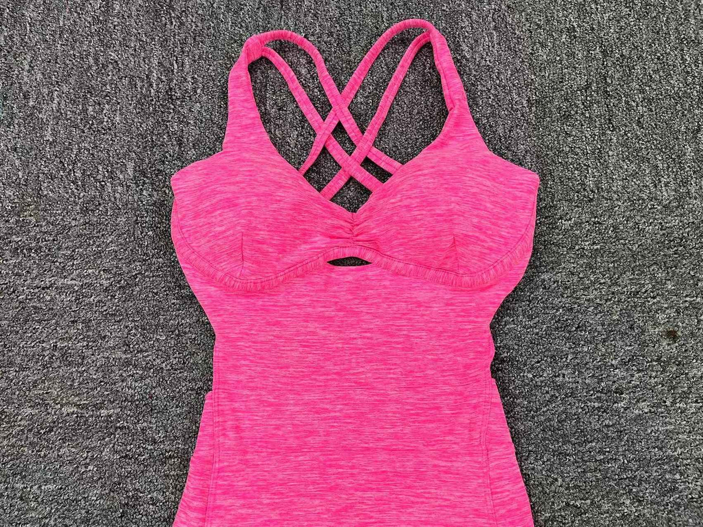 Mulheres ginásio macacão feminino conjunto de yoga treino terno de uma peça e