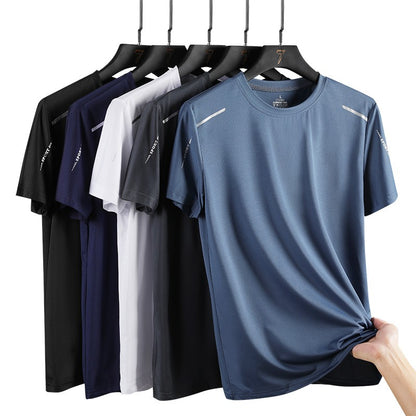 Chrlck camisetas masculinas de secagem rápida, passeio, caminhadas, pesca, conf
