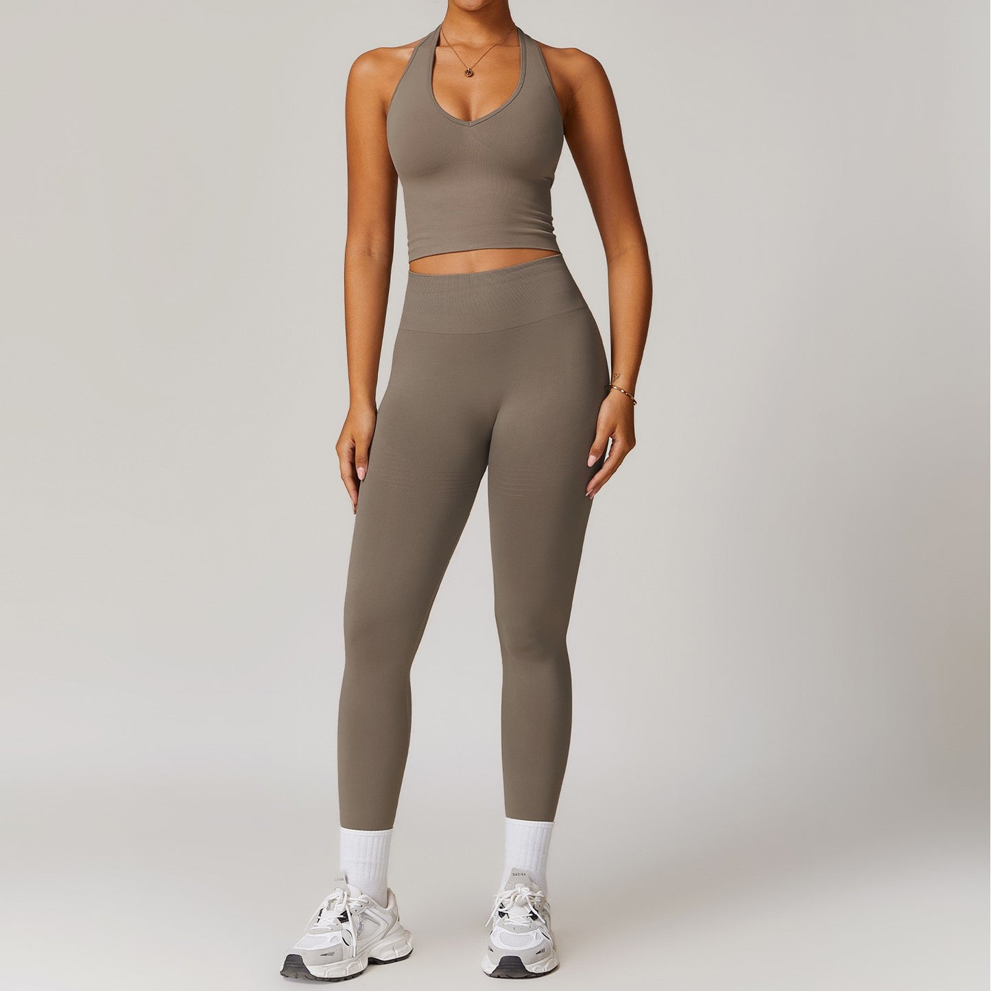 2 peças sem costura conjunto de yoga roupas de ginásio atlético wear ternos d