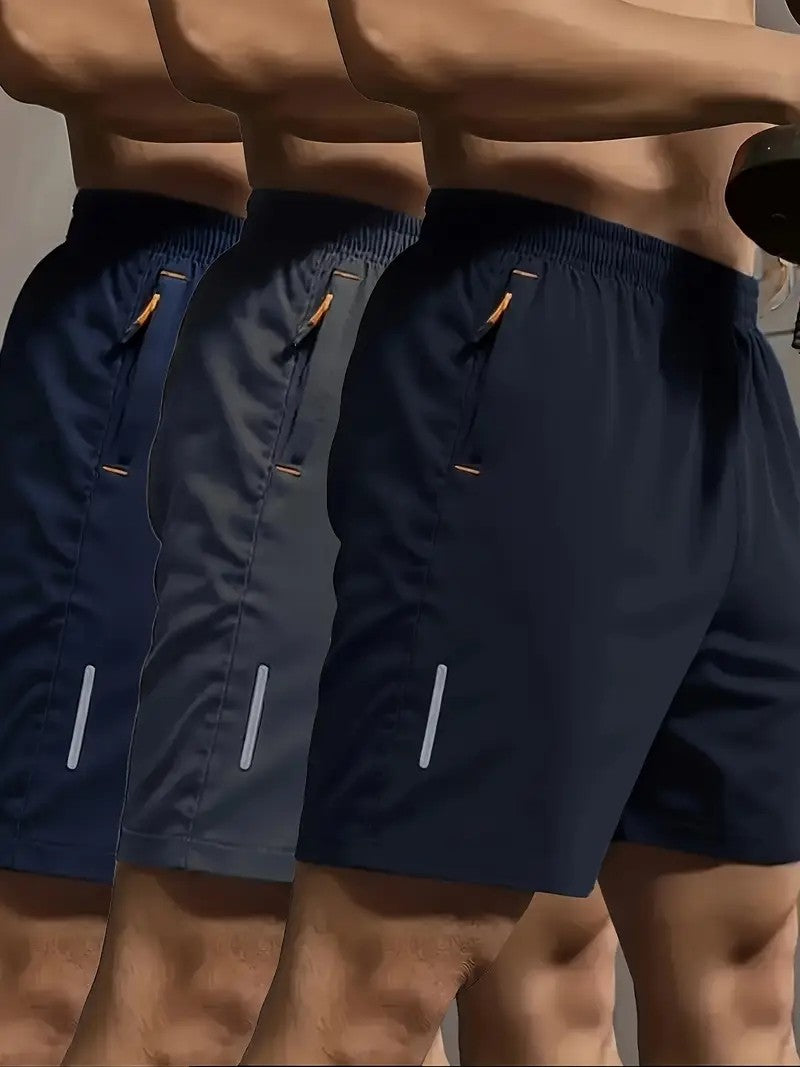 Verão nova chegada shorts esportivos dos homens novo confortável cintura elás