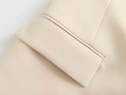 Trafza feminino elegante calça sólida terno botão frontal sem alças sexy reg