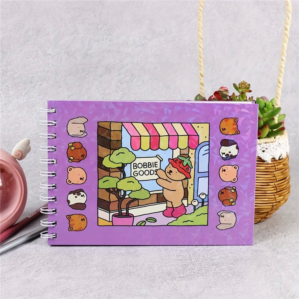 BOBBIE GOODS COLORING BOOK Edição para adultos e adolescentes Livro para color