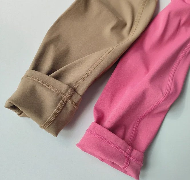 Conjunto de yoga integrado com bloqueio de cor de alta intensidade, 2 peças, ro