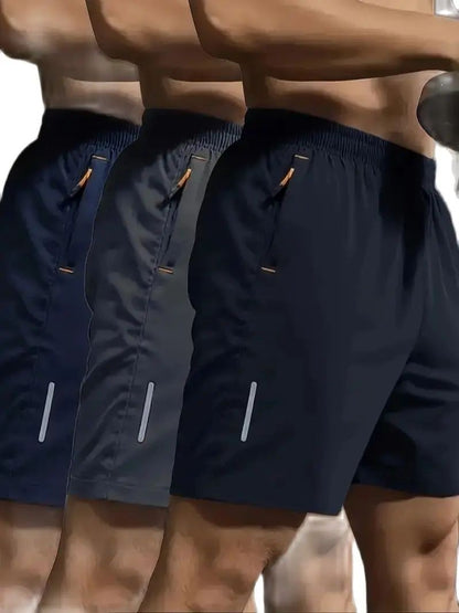 Verão nova chegada shorts esportivos dos homens novo confortável cintura elás