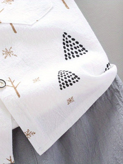 Infantil e da criança impressão completa urso condução padrão shorts de man