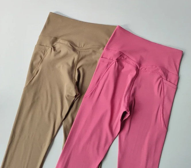 Conjunto de yoga integrado com bloqueio de cor de alta intensidade, 2 peças, ro