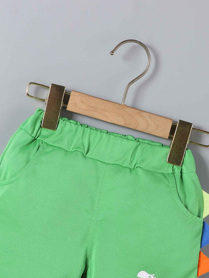 Bebê infantil menino definir roupas de verão casual esporte terno camisa polo