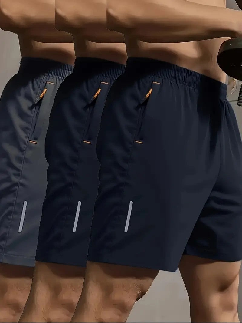 Verão nova chegada shorts esportivos dos homens novo confortável cintura elás