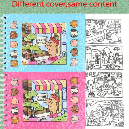 BOBBIE GOODS COLORING BOOK Edição para adultos e adolescentes Livro para color