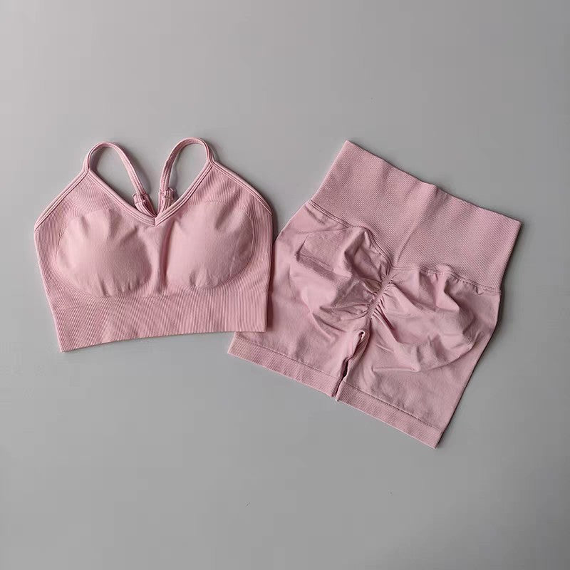 2 pçs conjuntos de yoga feminino cintura alta roupas de treino ginásio wear ro