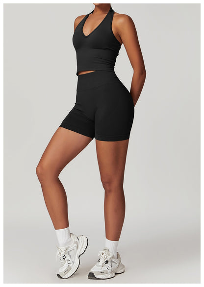 2 peças sem costura conjunto de yoga roupas de ginásio atlético wear ternos d