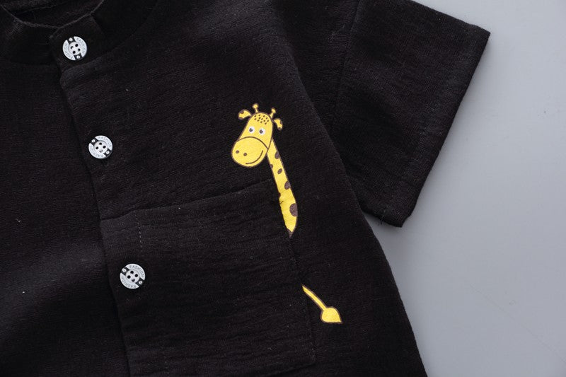 Novo verão venda quente da criança crianças do bebê meninos camisa dos desen