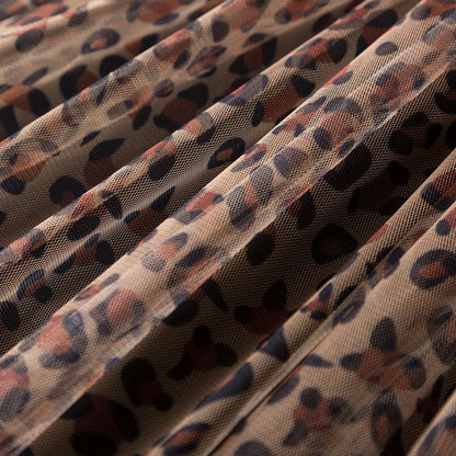 Vestido floral rosa preto para meninas de 3 a 8 anos, verão, roupas casuais par