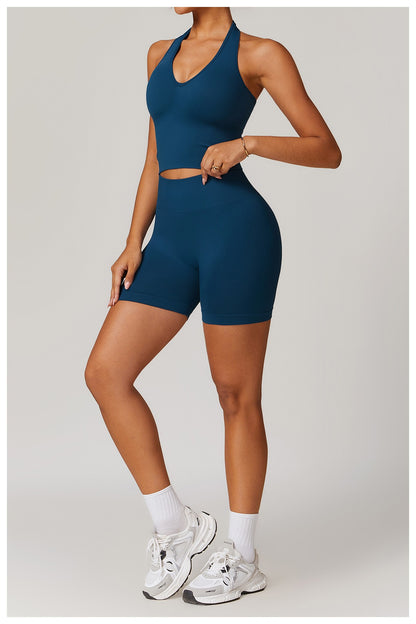 2 peças sem costura conjunto de yoga roupas de ginásio atlético wear ternos d