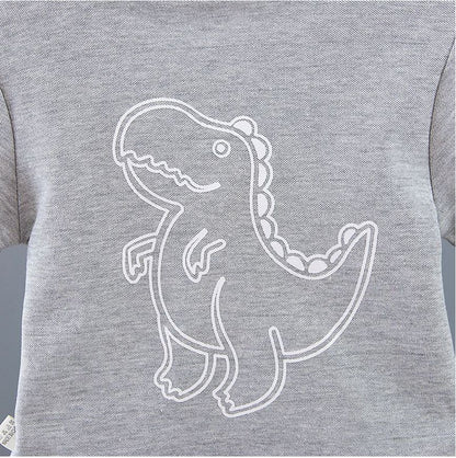 Bebê infantil menino definir roupas de verão casual esporte terno camisa polo